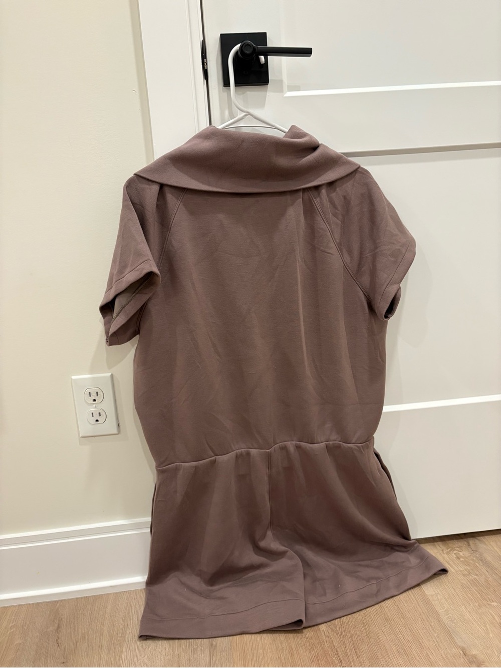 NWT SPANX AirEssentials Quarter Romper Brown XL - Picture 5 of 8